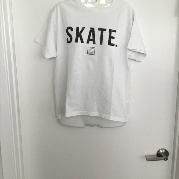 AMBIG Clothing 1995.Top  white Black Top Size LGG $25 - Picture 1 of 6